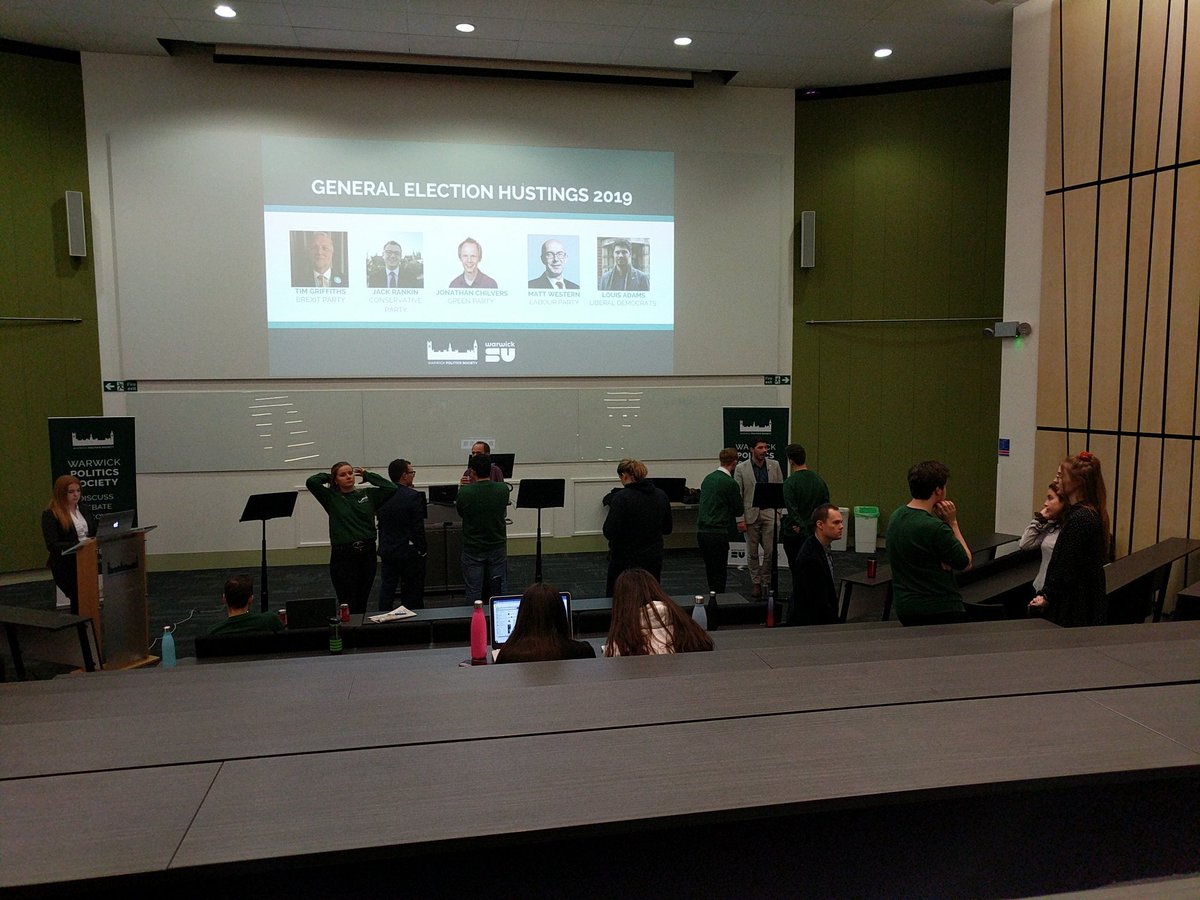 The Leamington Spa 2019 GE hustings are about to kick off! Stay tuned to see the hustings uploaded to our YouTube channel afterwards!! 🎥🎬🎤🗣️