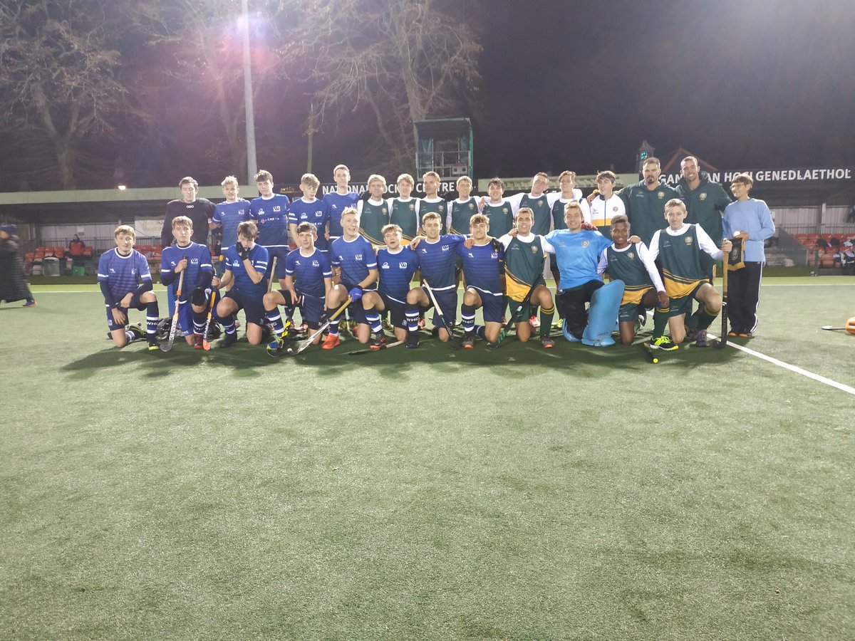Great game for <a href="/Whitchurch_HC/">Whitchurch Hockey</a> U18s against touring South African team. Some robust and entertaining hockey played by both teams and a final score of 5-3 to Whitchurch.