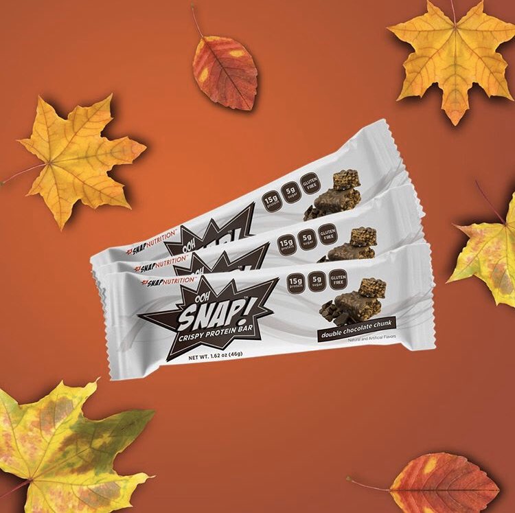 Adams01L's tweet photo. Just in time for the holidays🍁, Double Chocolate Chunk is a great chocolaty snack!
https://t.co/8rLqbXGaBu
#snapnutrition #oohsnapbar #proteinbar #healthysnack #glutenfree #gym #snack #weightloss #bariatriclife #fitfam https://t.co/HkczxLugBt