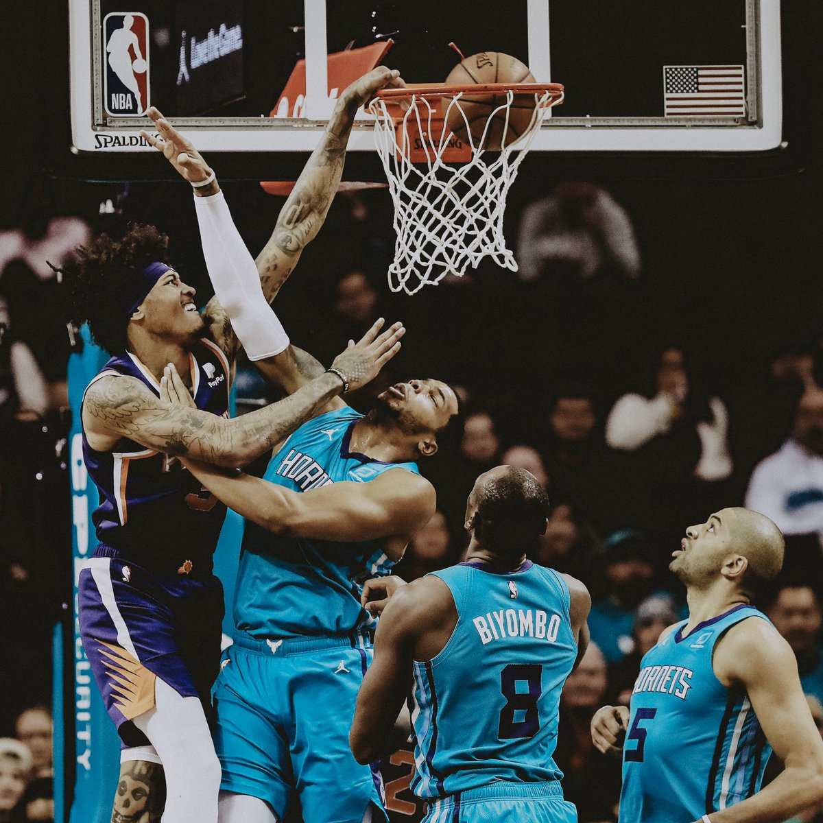 Suns's tweet image. We heard it was #GivingTuesday! 

In honor of @KELLYOUBREJR giving away this poster last night, we’re giving away one of his autographed jersey’s. 

RT to win!