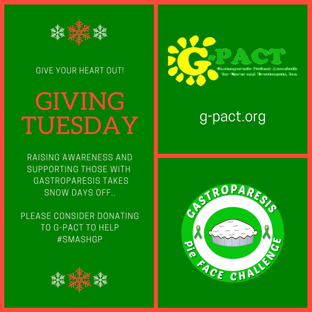 Gastroparesis Pie Face Challenge tweet media