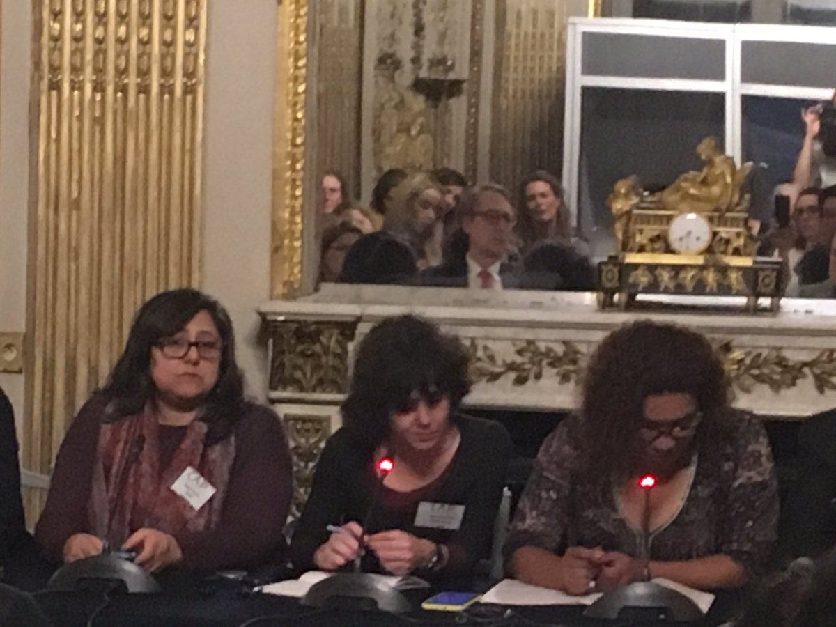 CAPintl's tweet photo. Powerful stance of Claudia Quintero of Colombia, activist and survivor of prostitution #beijing25 #listentosurvivors https://t.co/5E1kGIPQEN
