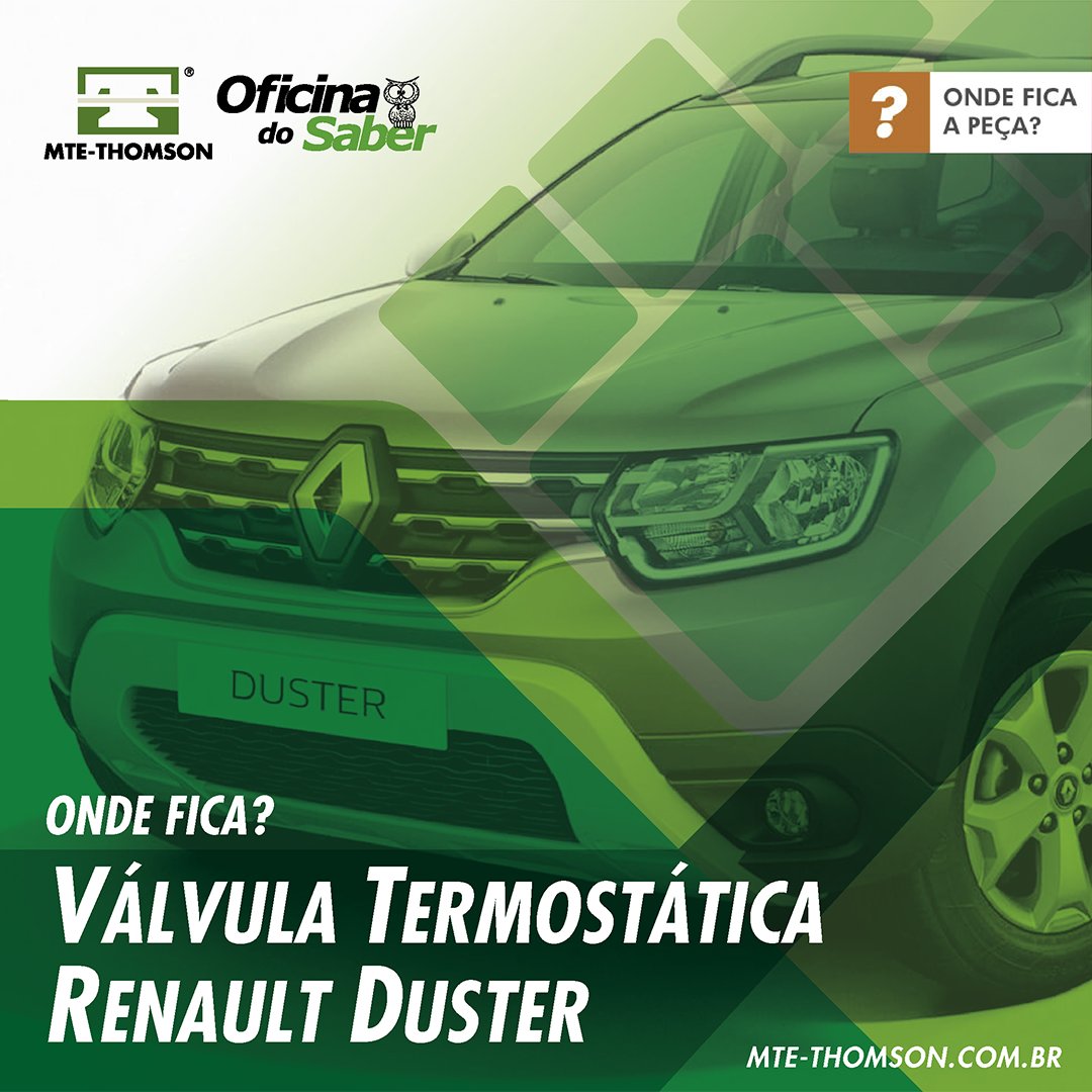 mtethomson's tweet photo. Você sabe onde fica a válvula termostática do Renault Duster 1.6 16 válvulas?
A gente te mostra!
https://t.co/5BCIw8p62u
Dica: a válvula termostática sempre deve ser montada com a mola para o lado do motor!!!
#MteThomson #Renault #RenaultDuster #ValvulaTermostatica https://t.co/9P30IUjgXn