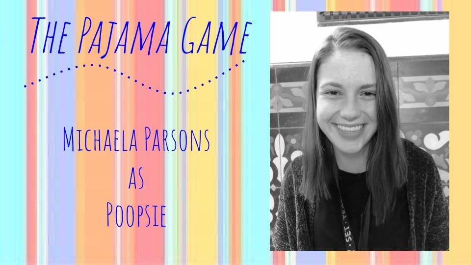lbkhs_theater's tweet photo. Meet The Pajama Game Cast &amp; Crew

Michaela Parsons (Poopsie)  Michaela Parsons is playing the role of Poopsie in the Lubbock High School production of The Pajama Game! She is a Senior here at Lubbock High School. https://t.co/B40Qzdb7Yo