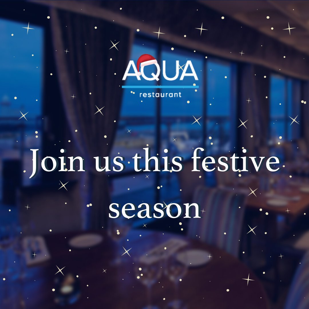 Looking for the perfect opportunity to catch up with someone before Christmas? Invite them over for lunch or dinner at Aqua! After all, the fondest memories are made gathered around the table. 😊