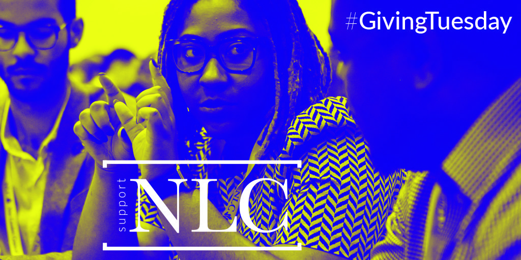 NLC's tweet photo. #GivingTuesday is about the spirit of generosity that brings change to our communities. This is core to #NLCFamily values. NLC Fellows learn from volunteer experts in new media, communication strategy, campaign management, policy &amp; more. #NLCGivingTuesday: https://t.co/Z6ZF1CaKW6 https://t.co/snEkSiimRT