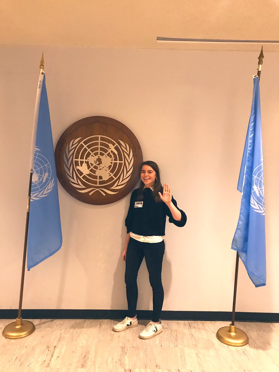 Today @Sightsavers_Pol are at the @UN putting our hands up for an #EqualWorld. Join us in the fight for #disability #rights! @Sightsavers #IDPWD2019