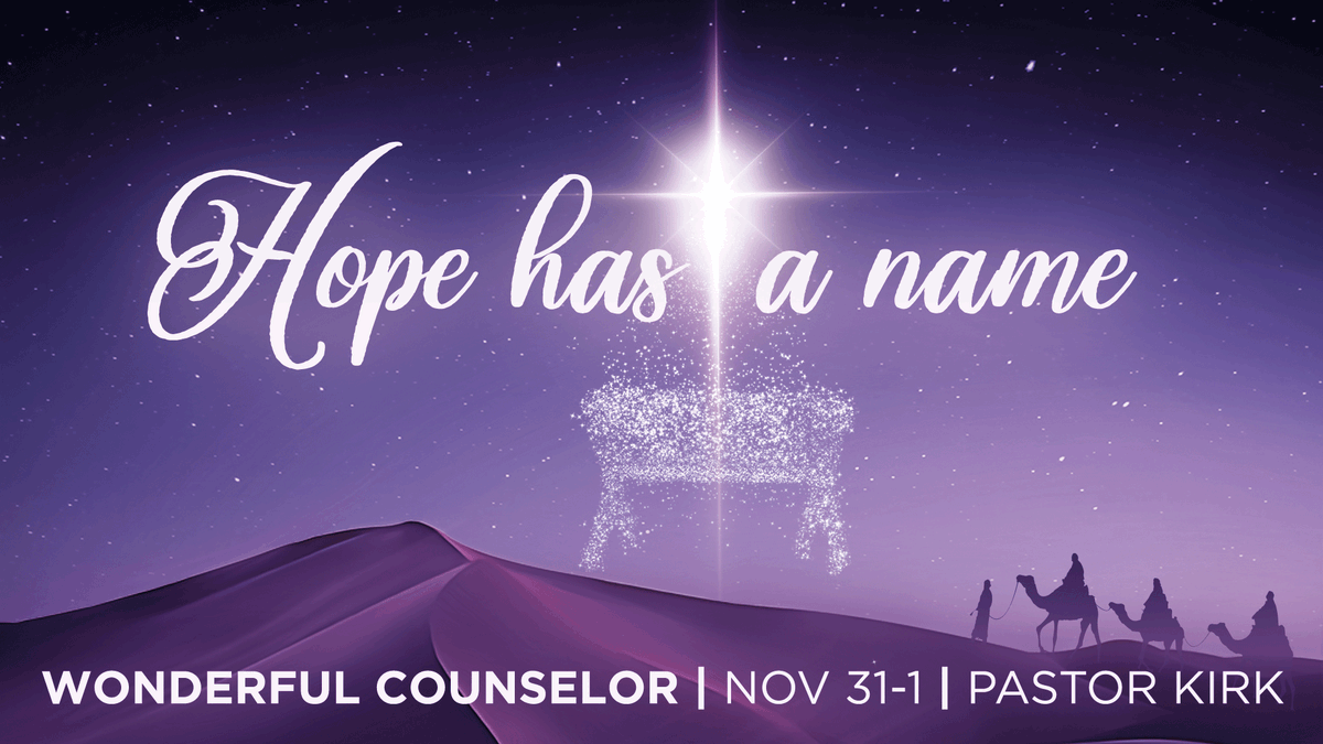 sharethehope's tweet photo. ICYMI:  Wonderful Counselor | HOPE HAS A NAME | Pastor Kirk.  "Every miracle that Jesus ever performed began first with a problem." https://t.co/jtuL3X5Z1I https://t.co/pKFqhyutw9