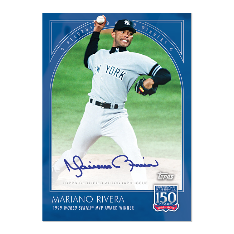 CardboardStats's tweet image. New #150YearsofBaseball cards!

#118 Mariano Rivera, Yankees - Records &amp;amp; Award Winners
#119 Jack Morris, Twins - Historic Moments
#120 Jose Abreu, White Sox - Rookie Campaigns

Rivera also has autograph versions available is various color schemes/prices