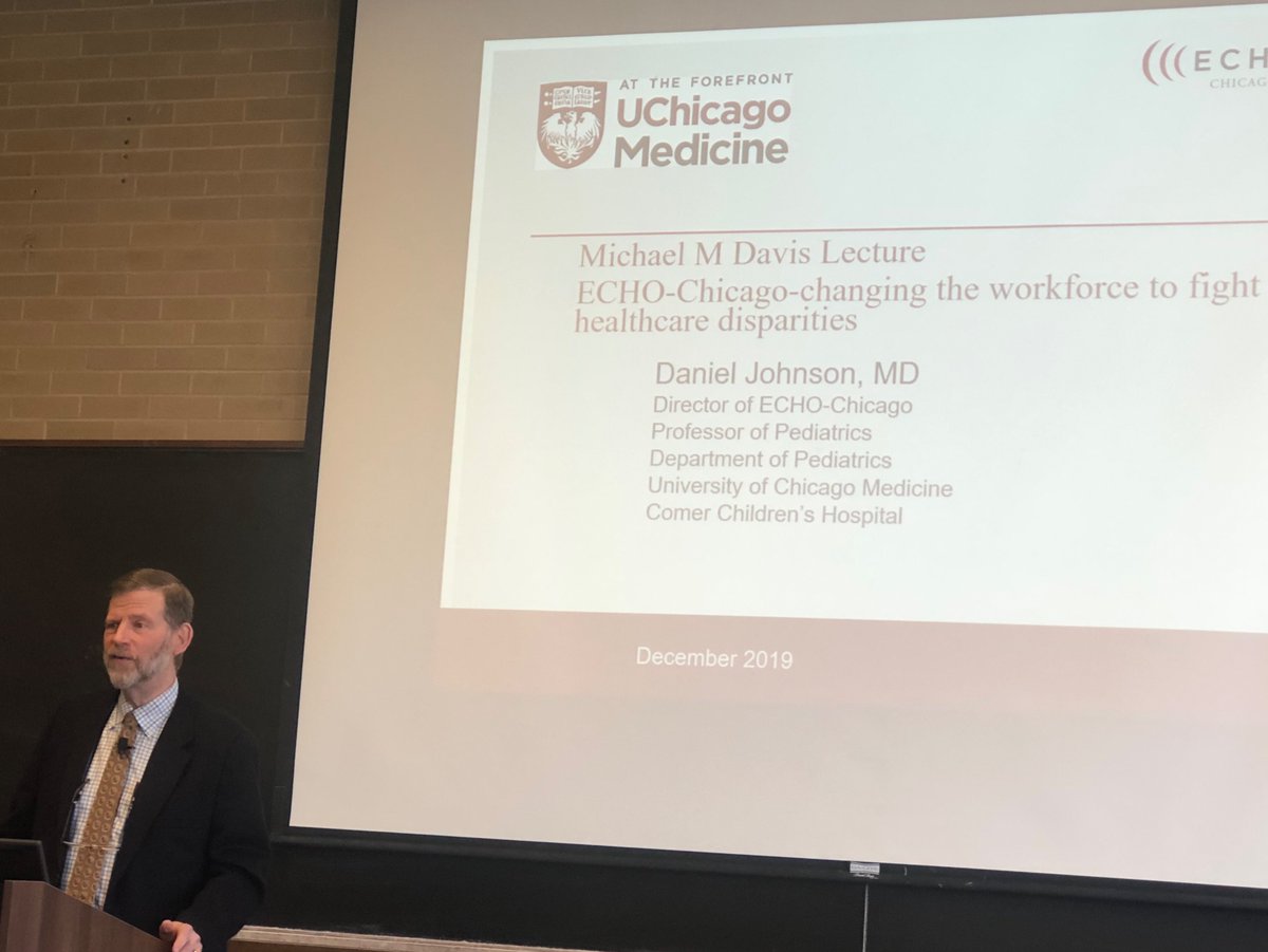 ECHOChicago's tweet image. Our Director, Dr. Daniel Johnson, is sharing the ECHO model with the #DavisCHAS community! Thanks @haroldpollack for a great introduction and @UChicagoCHAS for letting us share! #democratizingknowledge