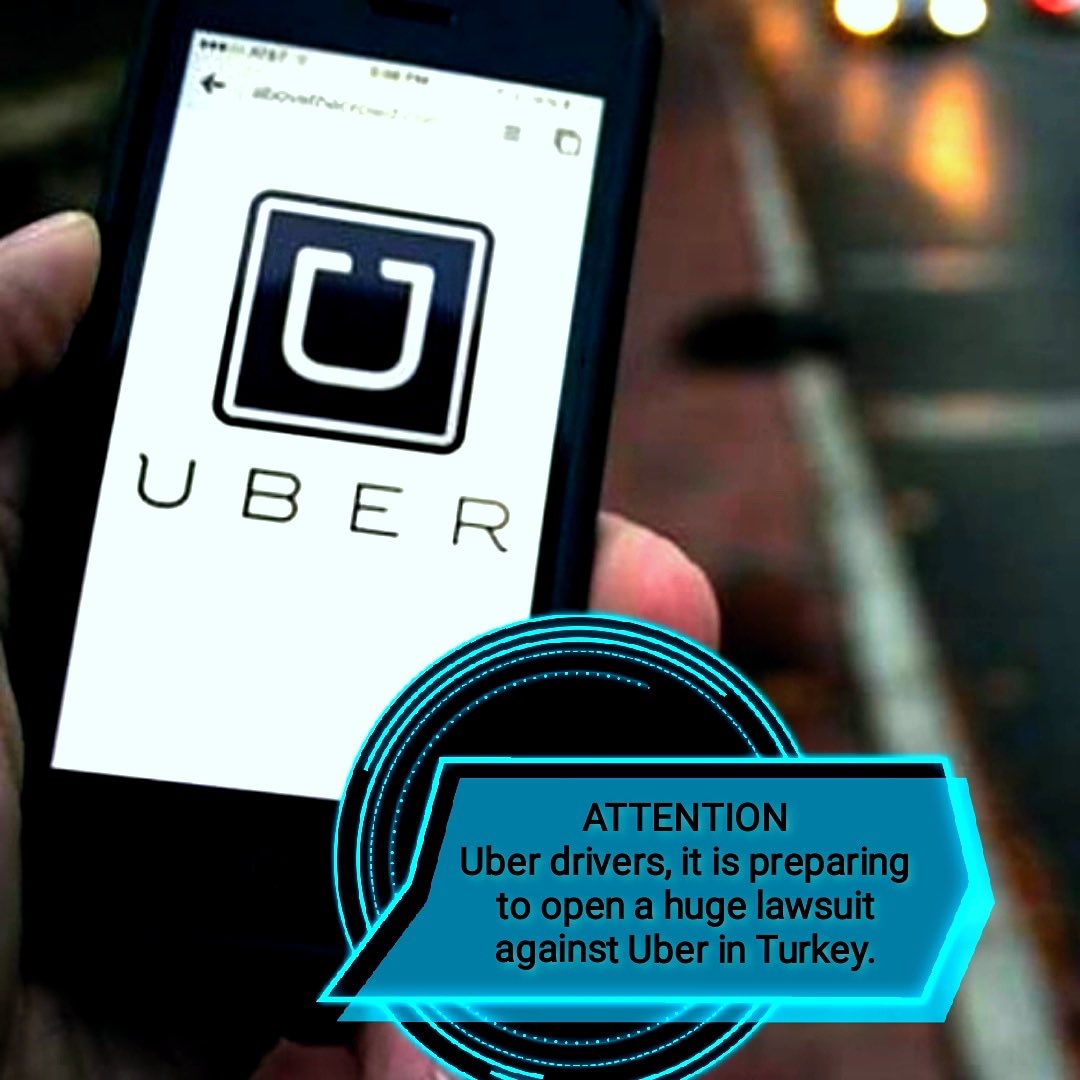 ATTENTION
Uber drivers, it is preparing to open a huge lawsuit against Uber in Turkey.

Collectively dismissed uber drivers are preparing to take the matter to court🇹🇷 🇹🇷 🇹🇷
#uber
#uberdriver
#uberspanish
#uberrussia
#uberhollands
#uberglobal
#uberturkey
#ubertürkiye
#uberturkey