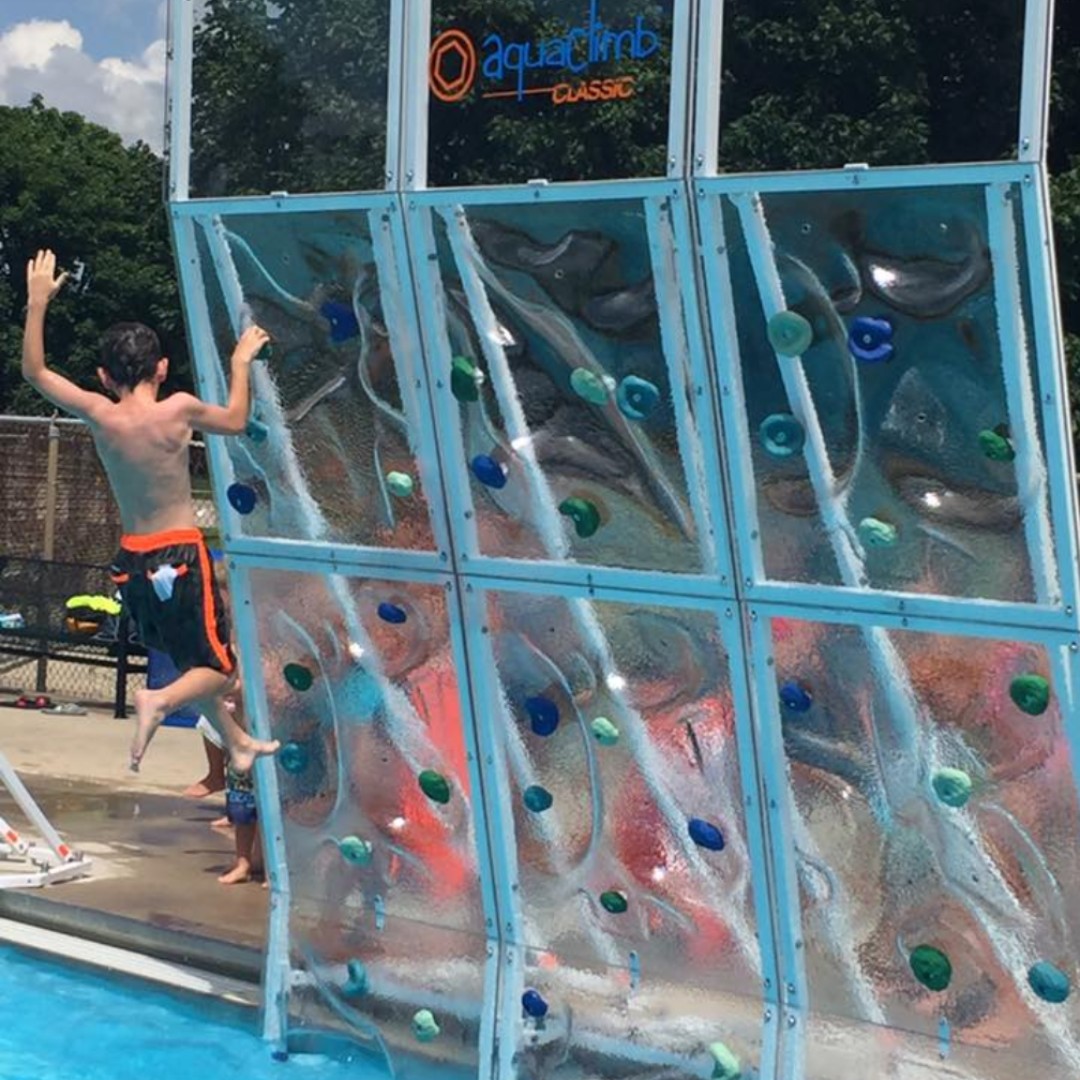 Raise your hand if you are having fun. #WhyIAquaClimb
#climbing #climbinglife #climbinggym #climbingwall #climbingrocks #Parenting #Fun #Kids #Family #swimmingpool #swimmingpoolideas #swimmingpooltime