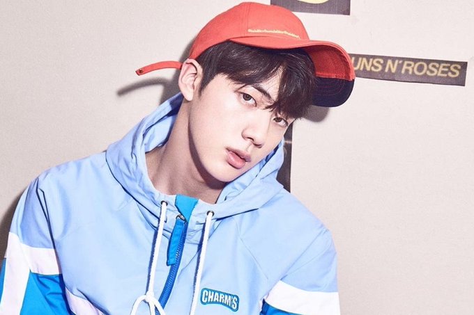Shazam's tweet photo. Happy Birthday to Jin from @BTS_twt!! 🎂 #JINDAY https://t.co/zmS3kbASys