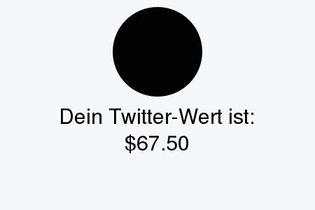alpnite's tweet photo. Mein Twitter-Wert ist: $67.50

Finde deins mit https://t.co/kD9id5VPSU

. https://t.co/ZUU9aKlPlX