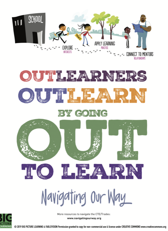bigpiclearning's tweet photo. Outlearners Outlearn by Going OUT to Learn. Download free #NavigatingOurWay posters and watch the story that tells of Sylvie and Seymour's journey at https://t.co/STMDOT4xdi. #CTE #EdChat #Deeperlearning cc: @RWScholars
@FVStudioBoston https://t.co/cdB8VVf1bn