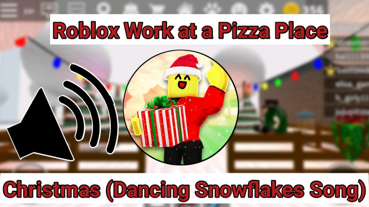 Dued1 On Twitter The Christmas Update Is Out Https T Co - roblox work at a pizza place dances