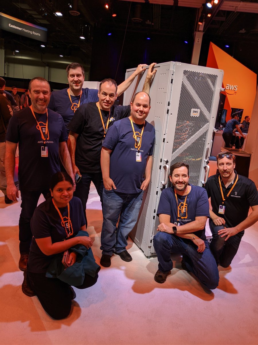 codingmonk's tweet image. Our team has been working so hard for our customers! I’m so proud of them (all those here and those who couldn’t be here)! Customers are going to love AWS Outposts! #AWSOutposts #reInvent2019