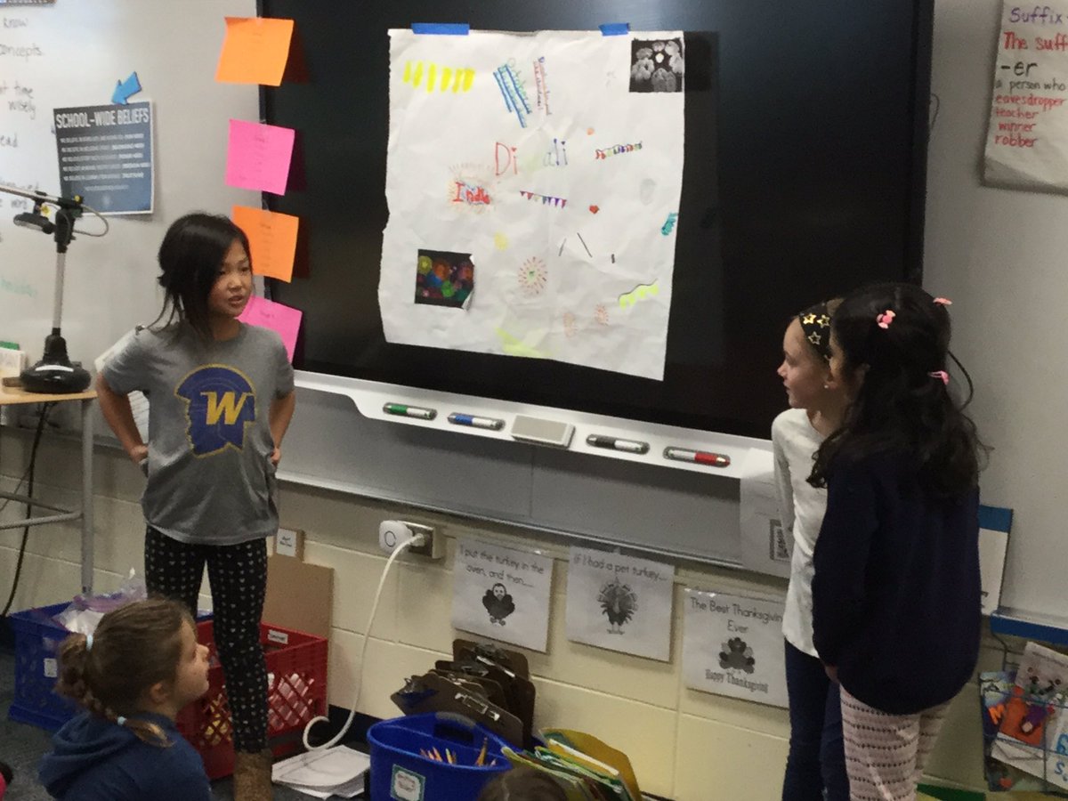 ginadams's tweet photo. Learning more about Diwali #gwgreats @mrs_demerchant https://t.co/J47jf5p7JY