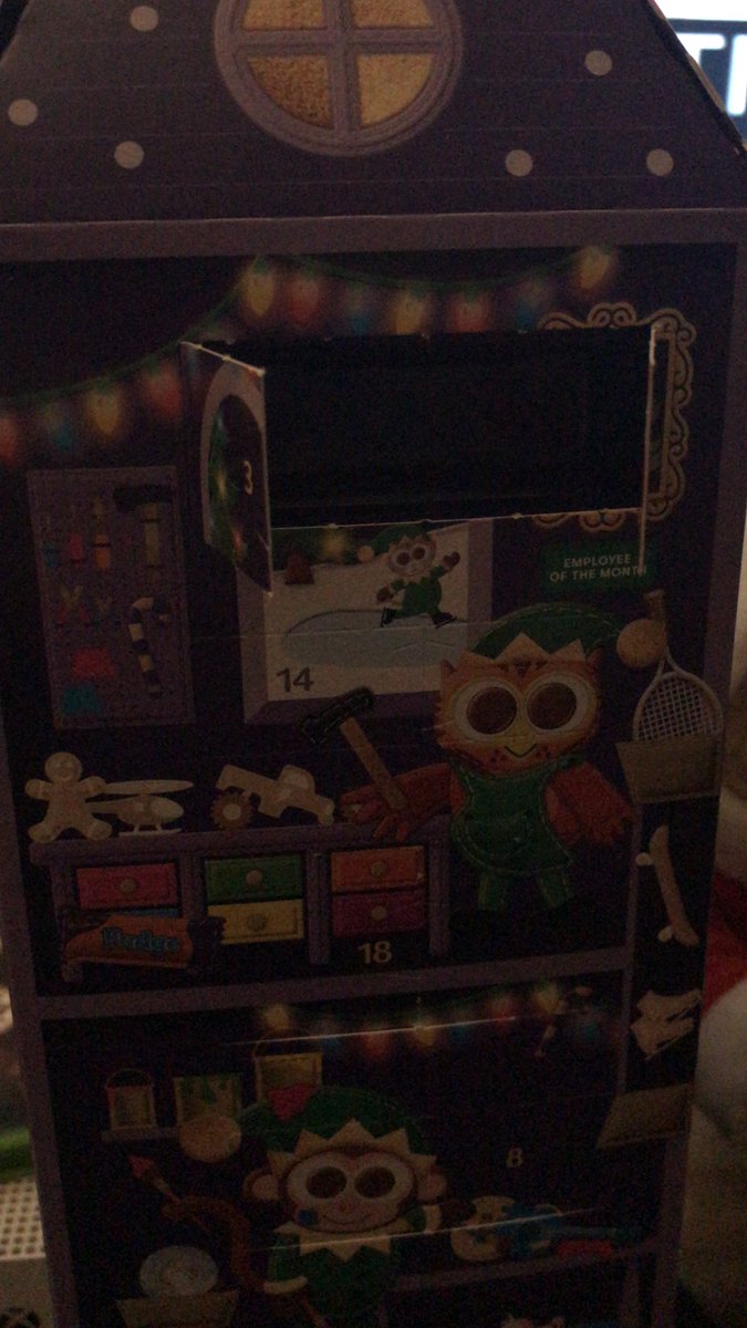 JamesHamblett's tweet photo. @CadburyUK one very disappointed 5 year old today. Excitedly opened her Advent Calendar to find the chocolate missing! https://t.co/ADXaeY6B2Y