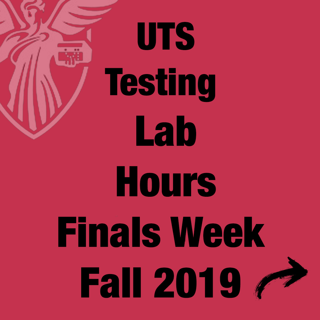 BSUTestingLabs's tweet photo. For your convenience, UTS labs will offer additional testing lab locations during the week of finals and the week before. Click the link to see all locations and operating hours ☺️  

 https://t.co/ZYmlkT8SQk https://t.co/3MOwtwR9ur