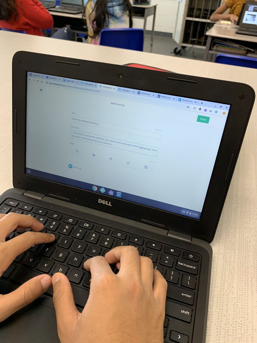 MsKMarshall_RSP's tweet photo. Grade 8s @oodps1 looking at course selection by doing some backwards planning using @my_Blueprint in #studentsuccess. What courses should I think about taking based on what I think I might do? #exploring #pathwaysplanning https://t.co/I5gv64cefd