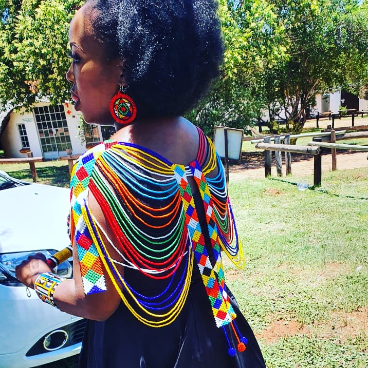 Our beaded poncho now in stock