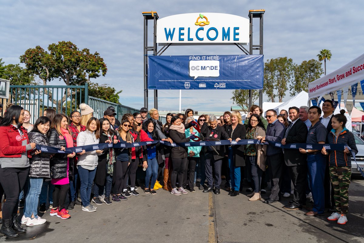 OCIESBDC's tweet photo. Congratulations to the 45 businesses that launched through the OC MADE program on Small Business Saturday this past weekend! Thank you to everyone that joined us at @OCMP to celebrate their accomplishment and #ShoppedSmall!

@CAGoBiz @SBAgov @CSUFMihaylo https://t.co/DQdZQx901P