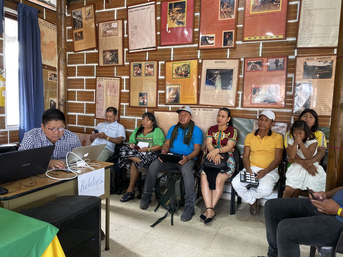 OIA_COLOMBIA's tweet photo. #OIACUENTA | Inició en #Medellín la Segunda Junta Mayor de Gobierno #JMGOIA, con la participación de las autoridades indígenas de todas las zonas de Antioquia. Este espacio es de suma importancia para evaluar las acciones realizadas durante el 2019 y la proyección de la #OIA 2020 https://t.co/TanFMfJLGD