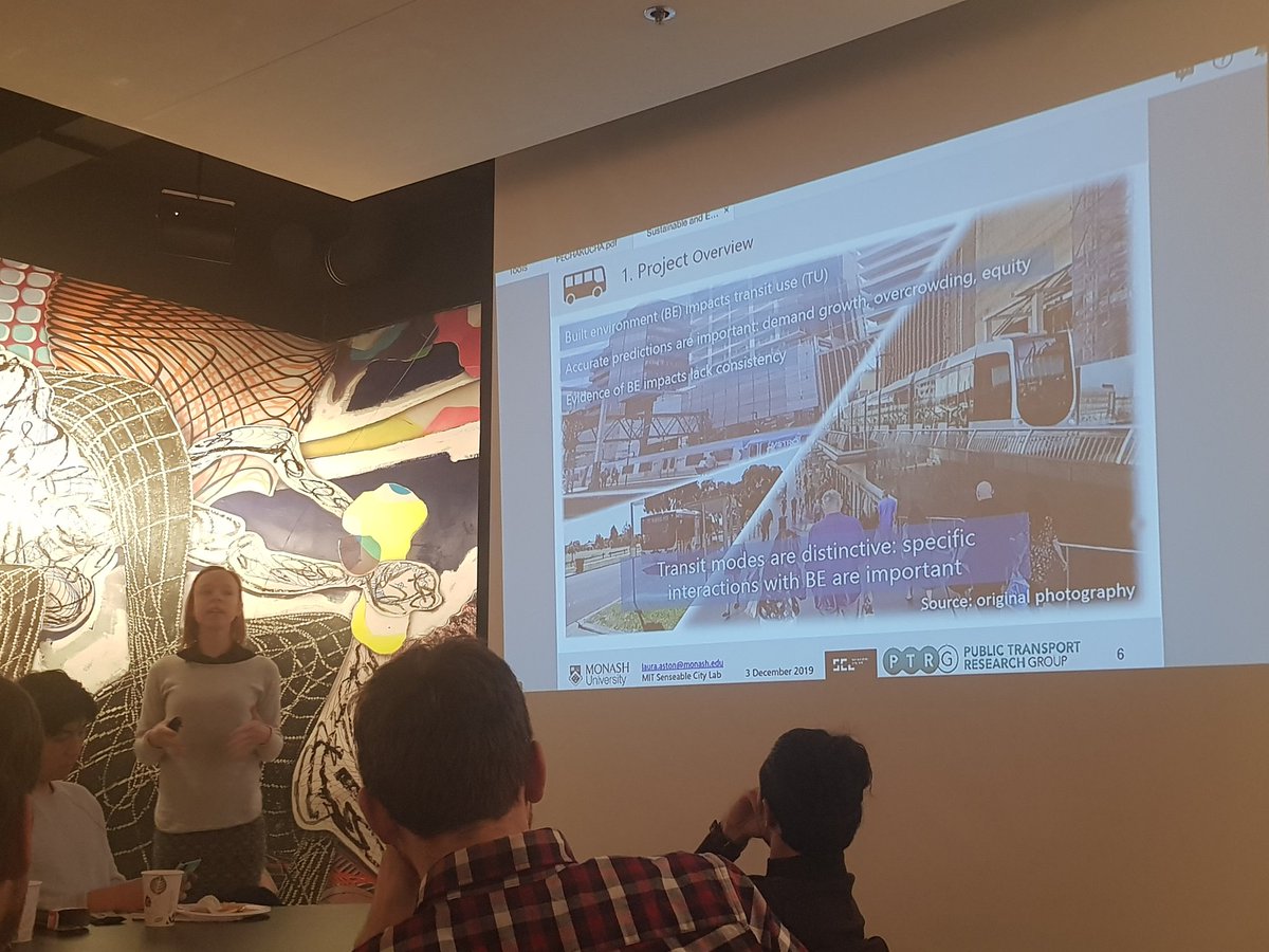 wayfinderlaura's tweet photo. On location in #Cambridge #Massachusetts sharing insights with @SenseableCity Lab on research exploring #builtenvironment drivers of bus, tram and train use, important for planning efficient #urban #transit. @MonashCivil #PTRG @MITdusp https://t.co/kCJc668uwB