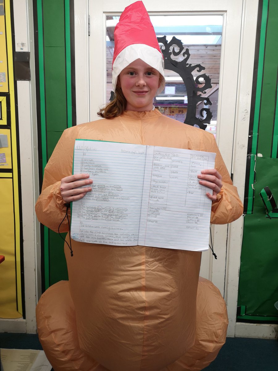 MrRoss_Primary's tweet photo. What a way to incentivise hard work today at @SchoolHolm... Dress as an inflatable turkey! Been working hard to gather and sort information from fables in graphic organisers. Mind maps to Venn diagrams. #learning #FindandSort #neat #graphicOrganisers https://t.co/W64Z4Py2Ig https://t.co/6RWyxvNsHK