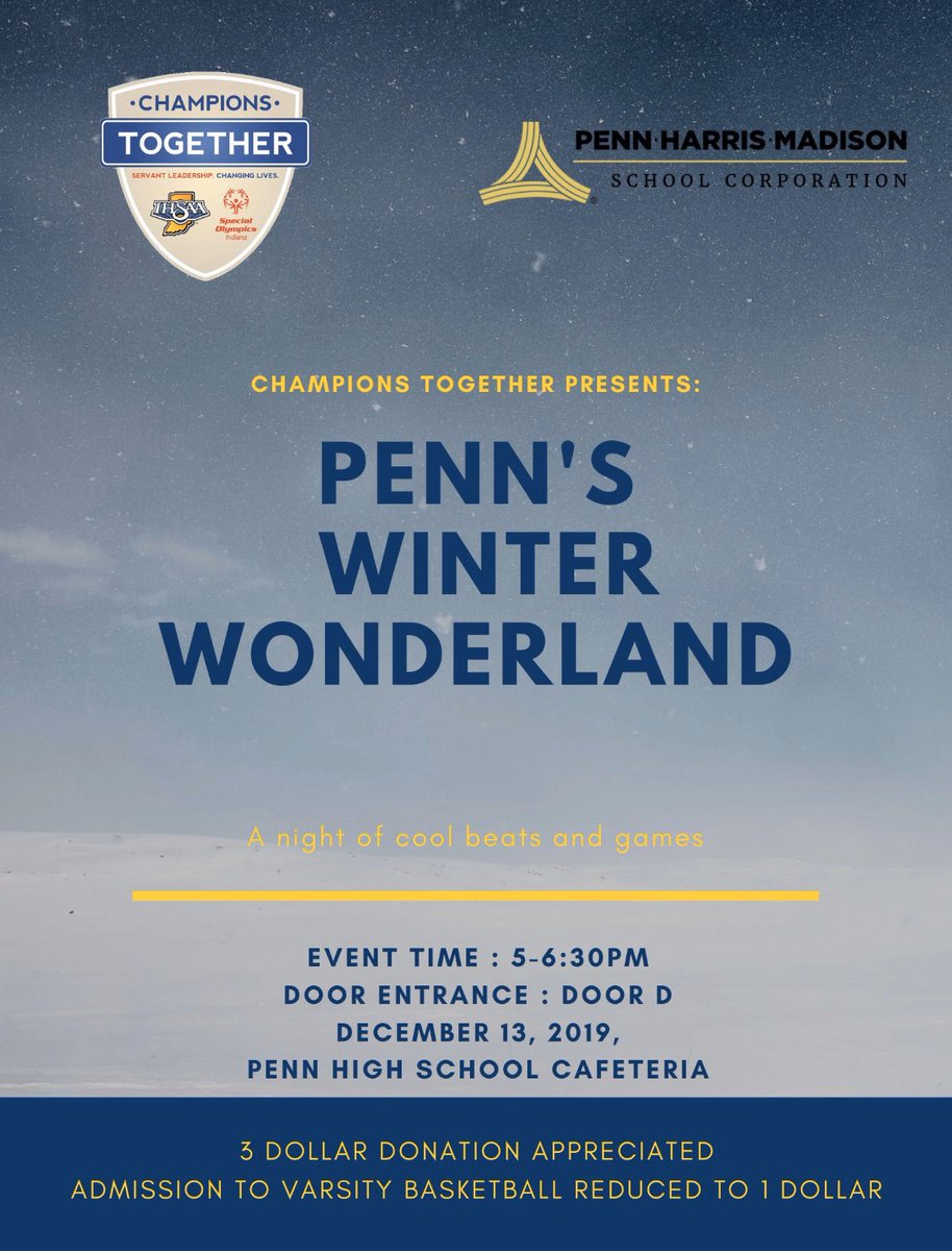 Super excited to announce our first event! Only 10 days away, be there! ❄️☃️