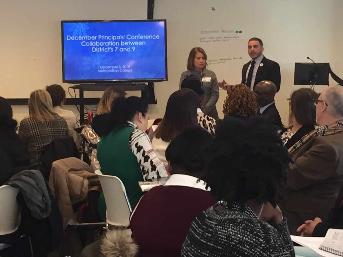 CSD9Bronx's tweet photo. District 7 and 9 Leadership Summit—inter-visitations in the morning, then a debrief and principals’ meetings in the afternoon.  Special thanks to the @BronxFSC for facilitating the visits! Collaboration is essential! #BronxStrong @MeishaPorter https://t.co/Xamk36nIiB