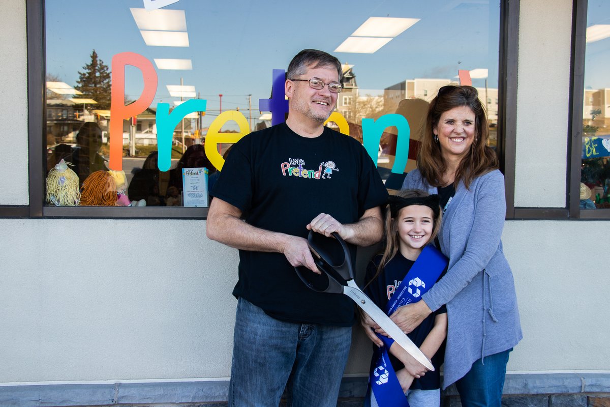 hrccredc's tweet photo. Congratulations to Let's Pretend on your Grand Re-Opening! Children in Central PA are lucky to have a place like this to visit to just be a kid, laugh, and play! Thanks for all you do for our community. #VisionaryMembers https://t.co/aHBo2hwVLq