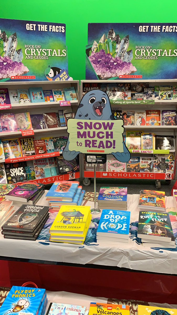 northridge_p's tweet photo. Our Scholastic Book Fair is open until 6:00pm tonight (Tuesday Dec. 3rd). Come by for great deals on awesome books! https://t.co/IRqDrvDPr1