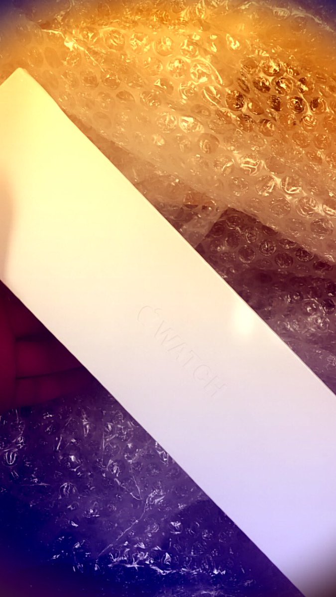 angel_sago's tweet image. Llego mi regalo !!! 💙⌚️ #HPteam