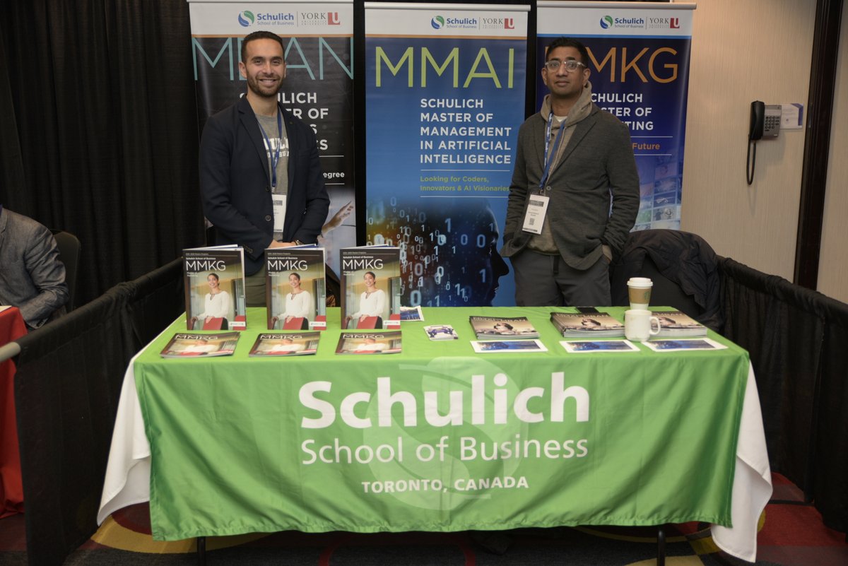 With cutting-edge specializations, groundbreaking programs, and unique flexibility, <a href="/SchulichSchool/">Schulich School of Business</a> offers highly specialized Masters programs that prepare professionals to lead the transformation of business by Big Data and Artificial Intelligence. #DMT19 #DataAIMarketing