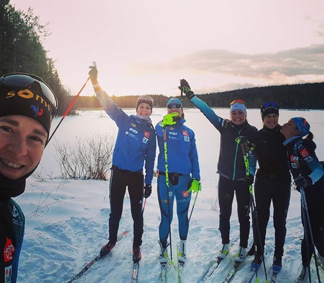 On recharge nos énergies entre deux courses 🌞☃️ #teamthink#lesbleuesenbalade ift.tt/2OOqPbj