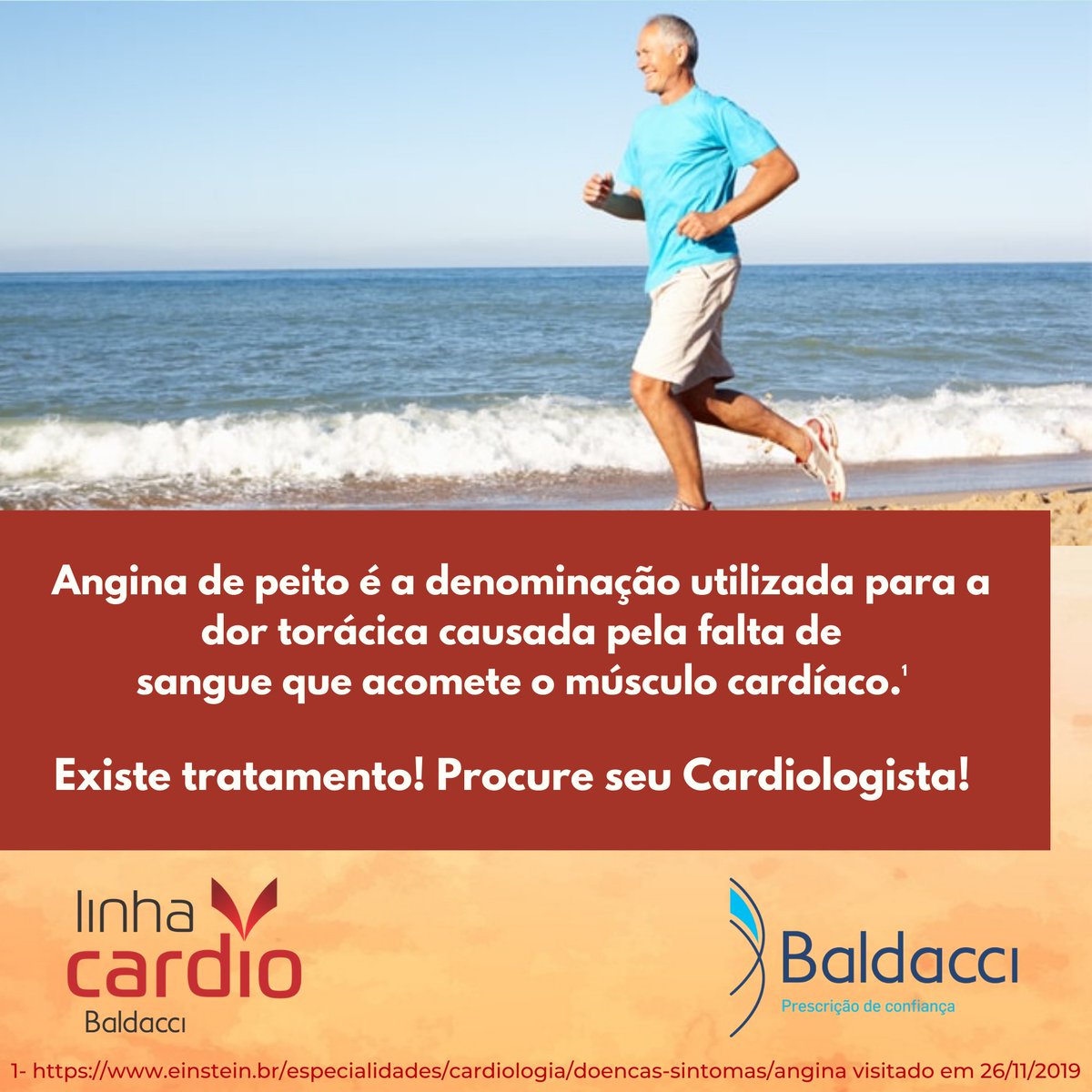 LaboratoriosBa2's tweet photo. Angina de peito é a denominação utilizada para a dor torácica causada pela falta de sangue que acomete o músculo cardíaco.
Angina de peito tem tratamento!
Procure seu Cardiologista! 

Referência: 1-https://t.co/iGS1EdfN4J visitado em 26/11/2019. https://t.co/xQhCry3vlP