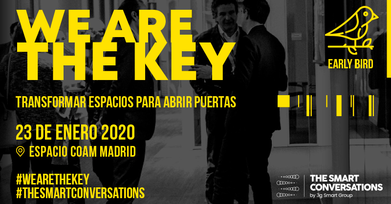 ¡Ya queda menos! Vamos abriendo las puertas... Real Estate Future Trends 2020. 

Regístrate y obtén un descuento del 50% con el EARLY BIRD 🔛 Solo para las 100 primeras entradas👉 bit.ly/2OJD3Sq 

#wearethekey #TheSmartConversations