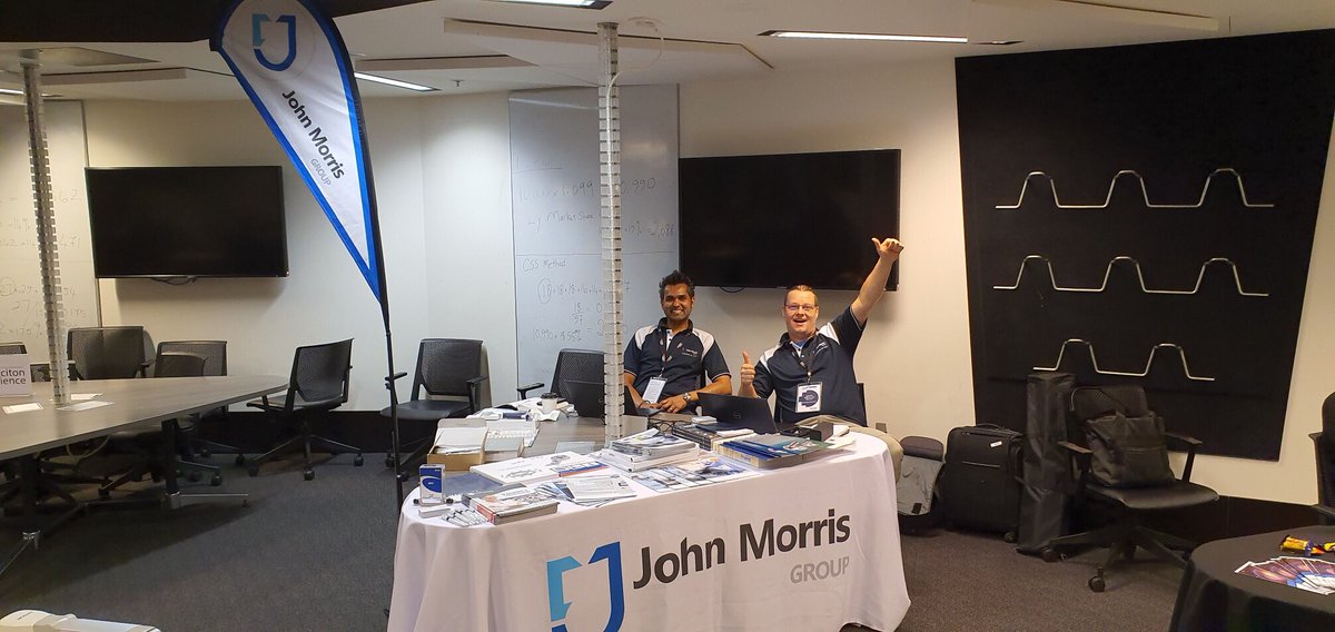 Johnmorrisgroup sponsoring AIP Summer Meeting at RMIT Bld 80 #vacuum #thinfilms #Melbourne #plasma #quantum #ecmp #nobushfires