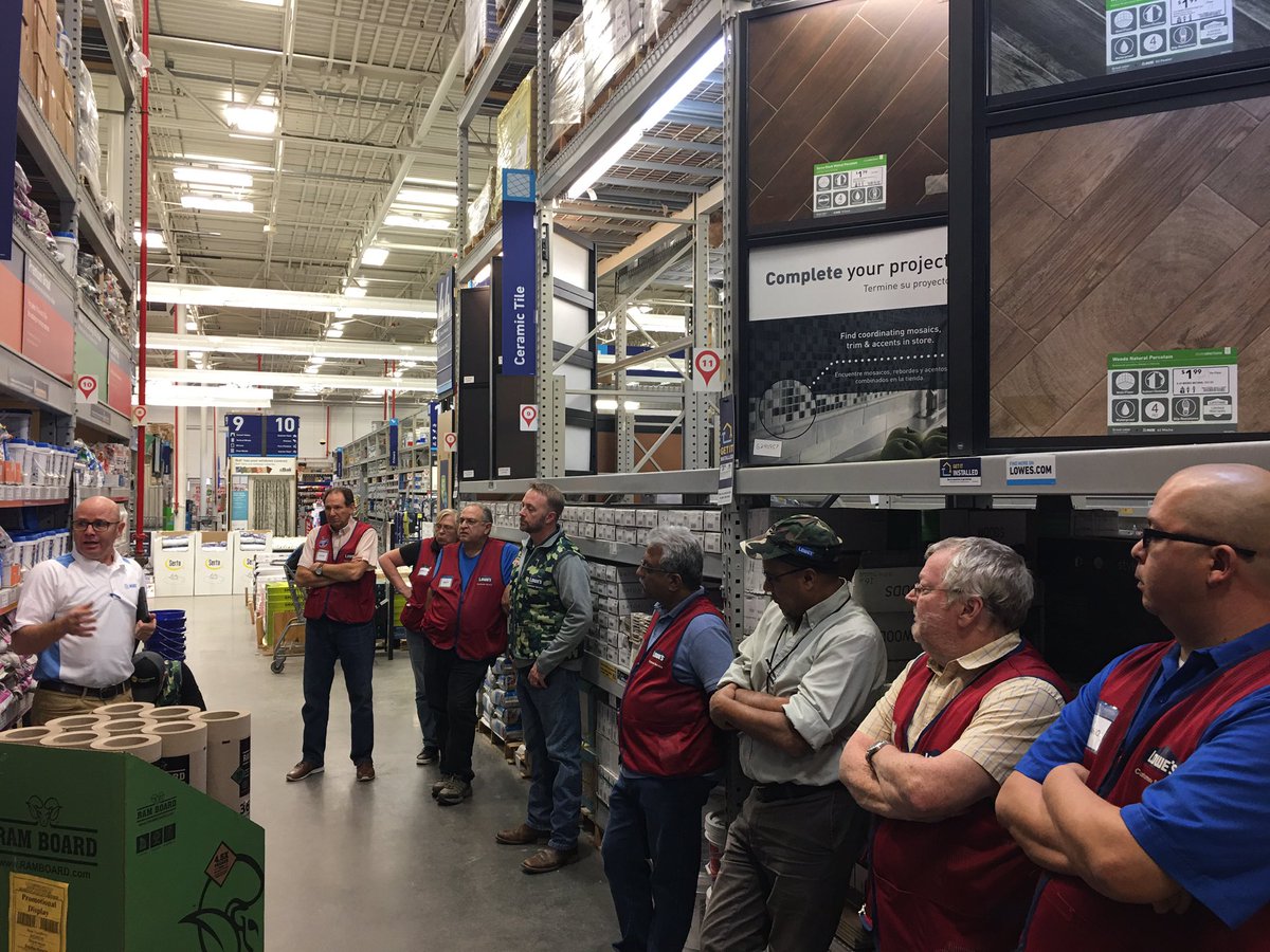 Johnny Pillow (@pillowjohnny) on Twitter photo We had a very productive 2 part Specialty spotlight, John Stankewitz from Mapei taught us about all the different products we sell and how to sell them. Then we finished with going over S.M.A.R.T behaviors!!!
@MikeAmos0665 <a href="/SteveMillsLowes/">stevemills</a> @Joe_McFarland_ <a href="/mattandjenb/">Jen Bradley</a> <a href="/BillKelt/">Bill Kelt</a> We had a very productive 2 part Specialty spotlight, John Stankewitz from Mapei taught us about all the different products we sell and how to sell them. Then we finished with going over S.M.A.R.T behaviors!!!
@MikeAmos0665 <a href="/SteveMillsLowes/">stevemills</a> @Joe_McFarland_ <a href="/mattandjenb/">Jen Bradley</a> <a href="/BillKelt/">Bill Kelt</a>