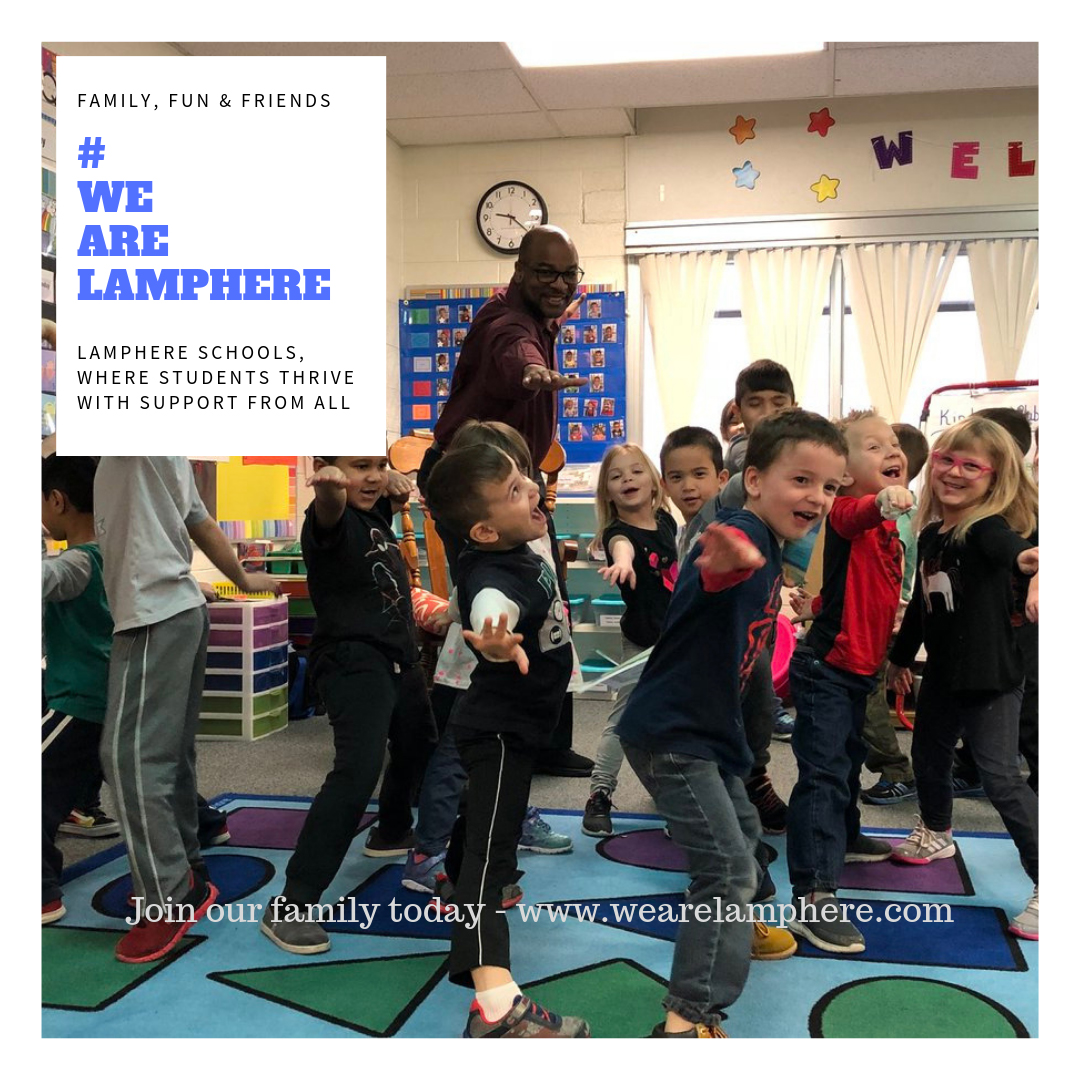 We’re a big family at Lamphere Schools, known for our caring, considerate and connected students, staff, Board of Education, community and alumni.  Stop in to meet us, come to a game or performance, and join our Lamphere family, you’ll be happy to be here.  

#wearelamphere