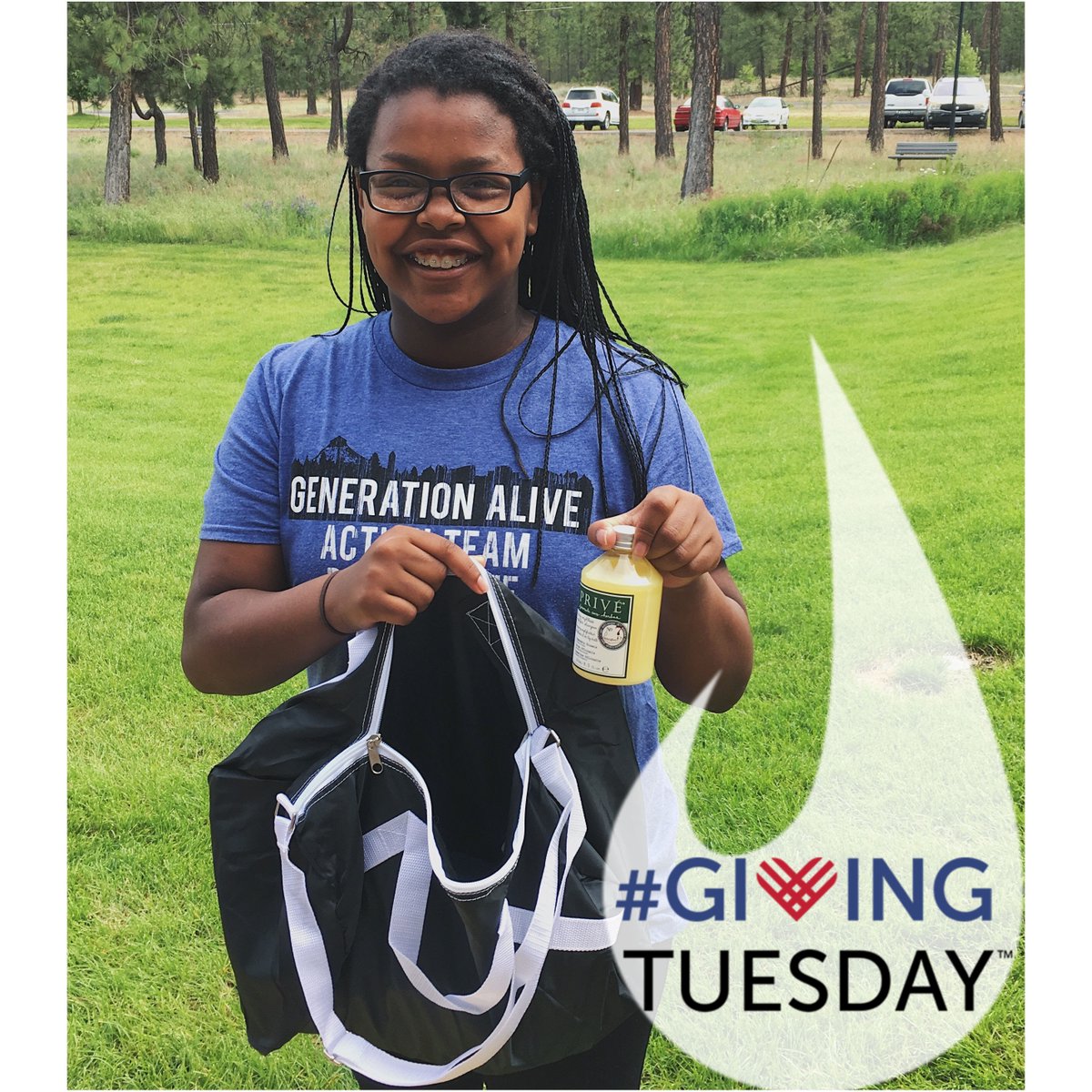 GenerationAlive's tweet photo. Don't miss out on the chance to give back this #GivingTuesday! Every dollar raised will allow students to help food insecure families and human trafficking victims.
Text ALIVE to 44321 to give!
#GivingTuesday2019 #GenerationAlive #togetheralive https://t.co/HBCwcgCYR5