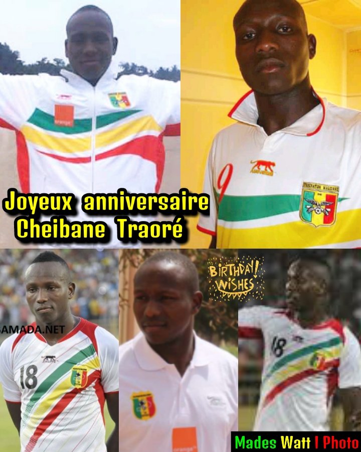 MadesWatt's tweet photo. #HDBAY TO #CHEIBANE 🇲🇱
Joyeux anniversaire🎄🎁🎂🎉 à l'international malien : Cheibane Traoré qui fête ses 29 ans.
Bon anniversaire à lui @femafoot @LesAiglesduMali @mali_uf @TCheibane @TPMazembe  #Mali
#TEAM223VJR 🇲 🏆 🇱 https://t.co/adgibCn6Zw