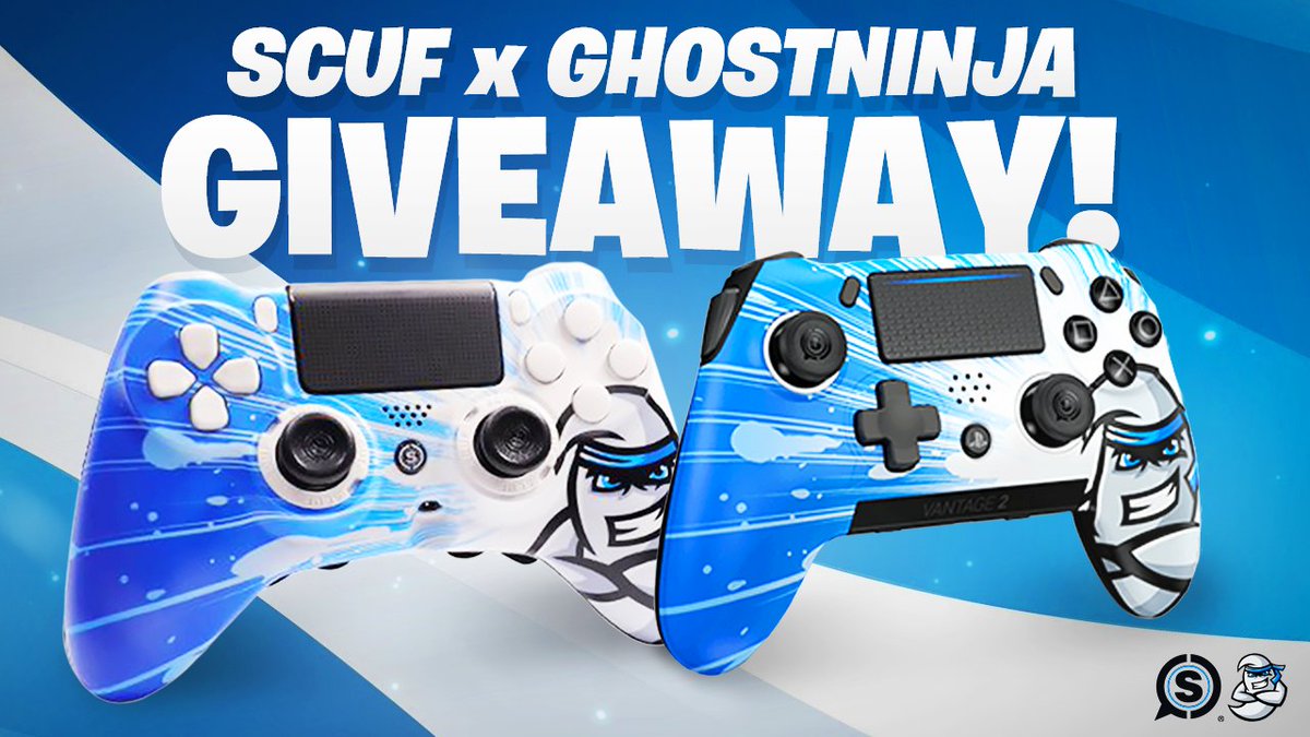 Giving Out A Custom <a href="/ScufGaming/">SCUF</a> Controller! 

How to Win! 🔥
- Follow <a href="/GhostNinja/">GhostNinja</a> 
- Like &amp; Retweet! 

Winner Announced on 12/10
GoodLuck! 👊✅