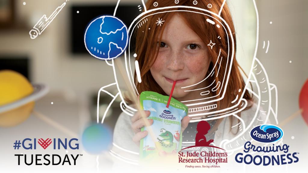 #GivingTuesday & Growing Goodness™ in support of @StJude