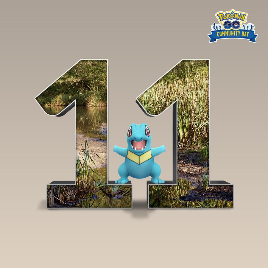 Niantic Kicks Off 11 Day Countdown To December Pokemon Go Community Day With Totodile Pokemon Blog