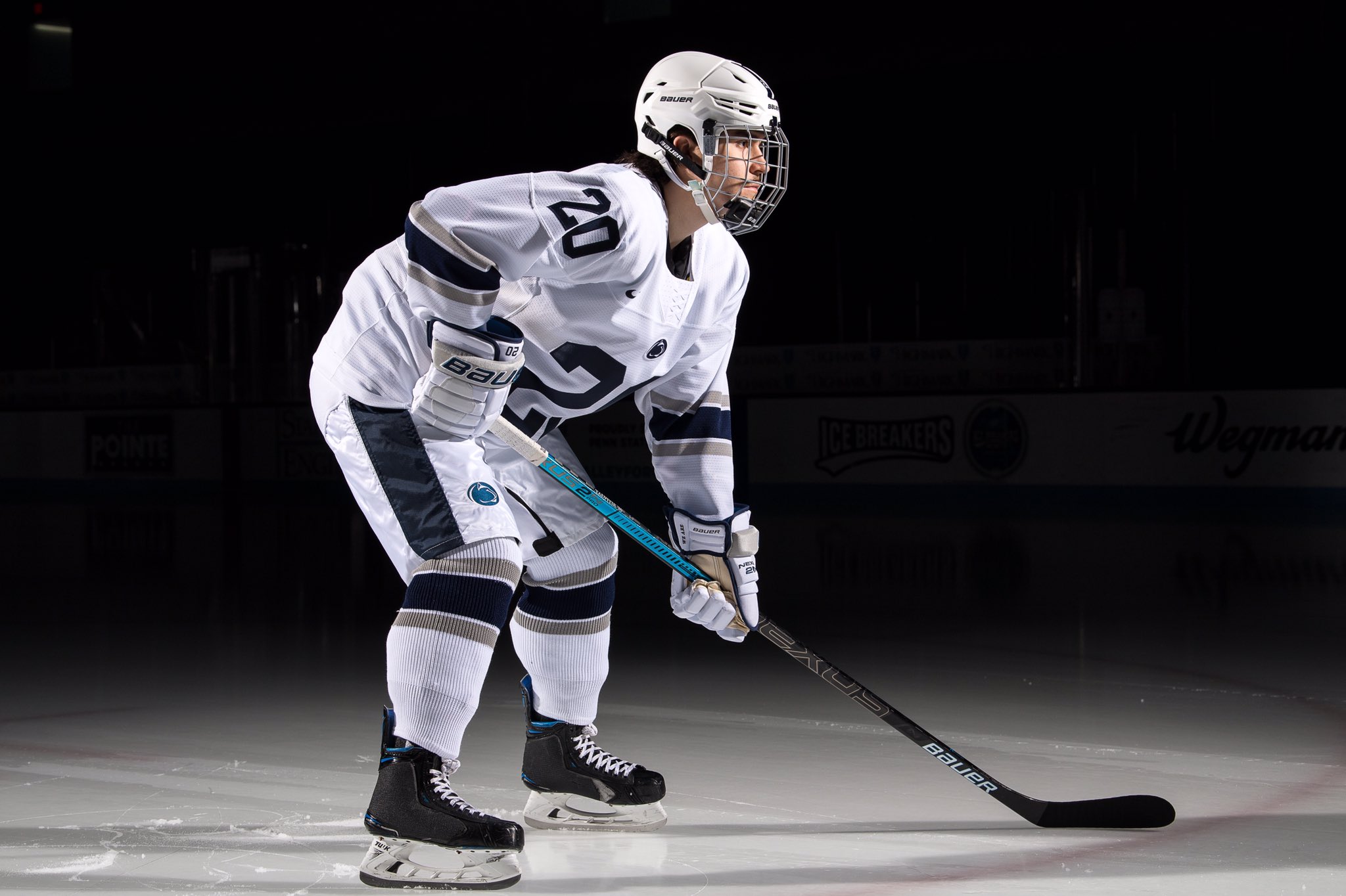 penn state hockey white rush jersey