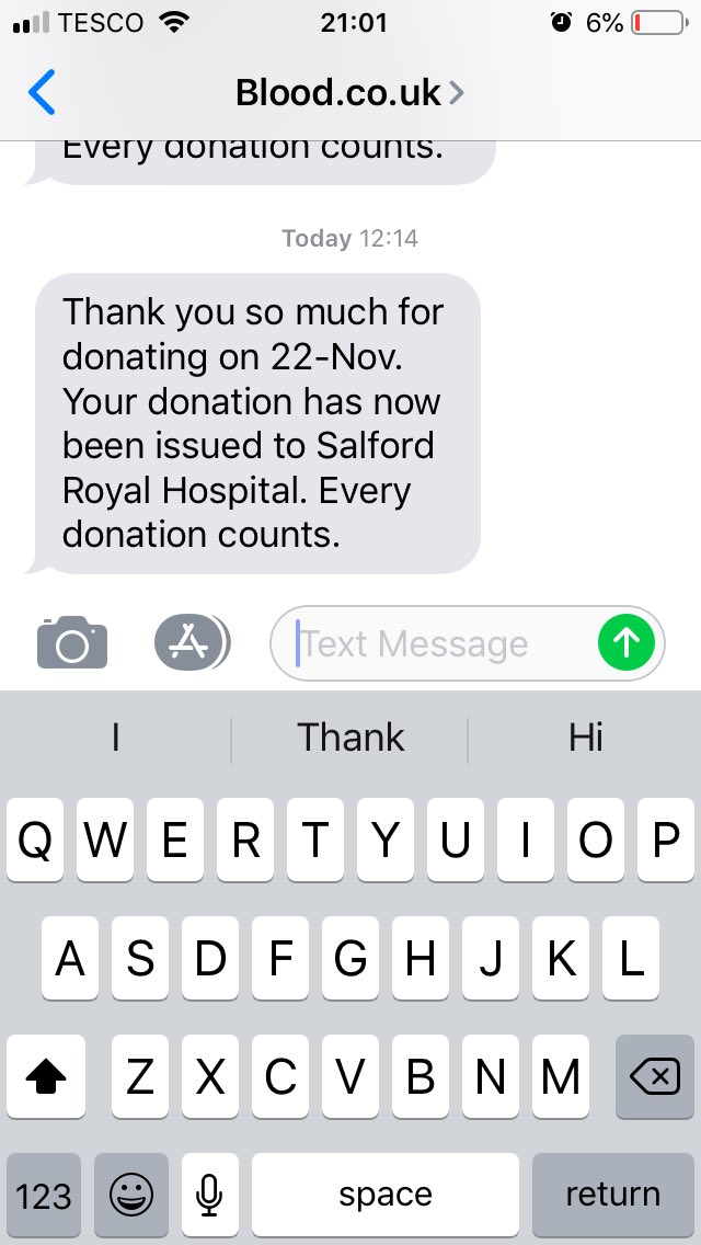 I hope my donation means someone will be back with their family in time for Christmas 💖💉🎄 #getwellsoon #pintnumber26 #dosomethingamazing #giveblood #givebloodthischristmas #salford #salfordroyalhospital @givebloodnhs @SalfordRoyalNHS