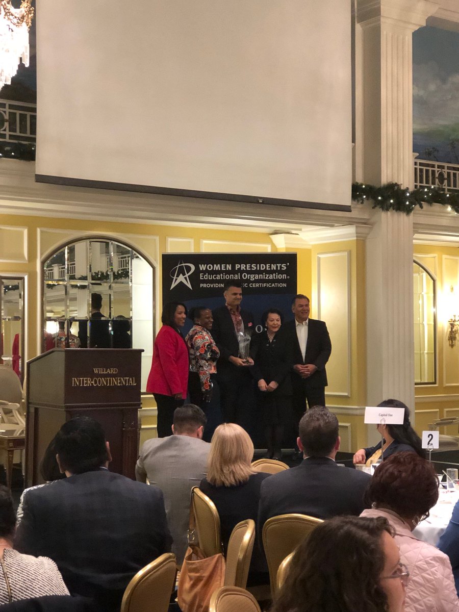 The Office of Procurement won the Public Sector Award at today's @WPEONYDC Awards Breakfast! The award recognizes public entities that partner with women-owned businesses. Procurement Director Ash Shetty accepted the award today. <a href="/MontgomeryCoMD/">Montgomery County MD Government</a> <a href="/marylandwbc/">marylandwbc</a>